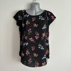 Philosophy floral print dressy top size xs
